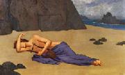Alexandre Seon Orpheus' Lamentation Spain oil painting artist